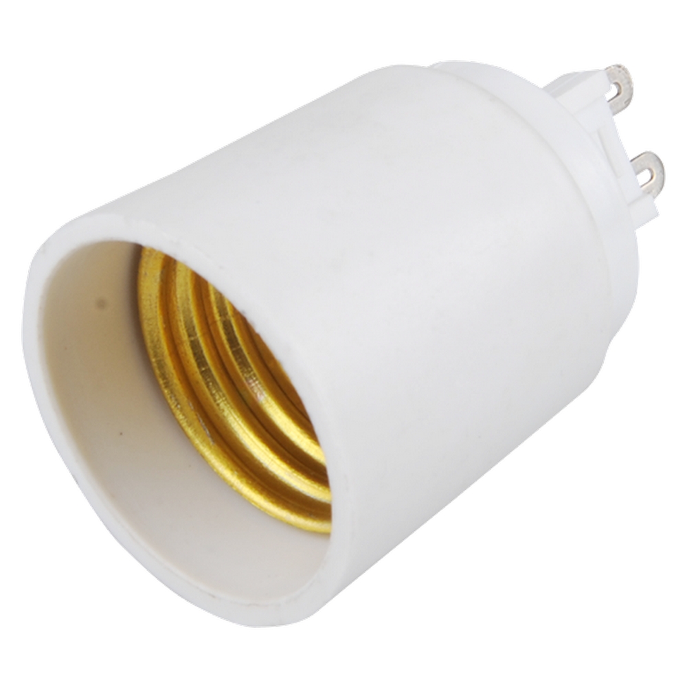 Adattatore Portalampada da G9 a E27 Bianco 250V Aigostar - Foto 1