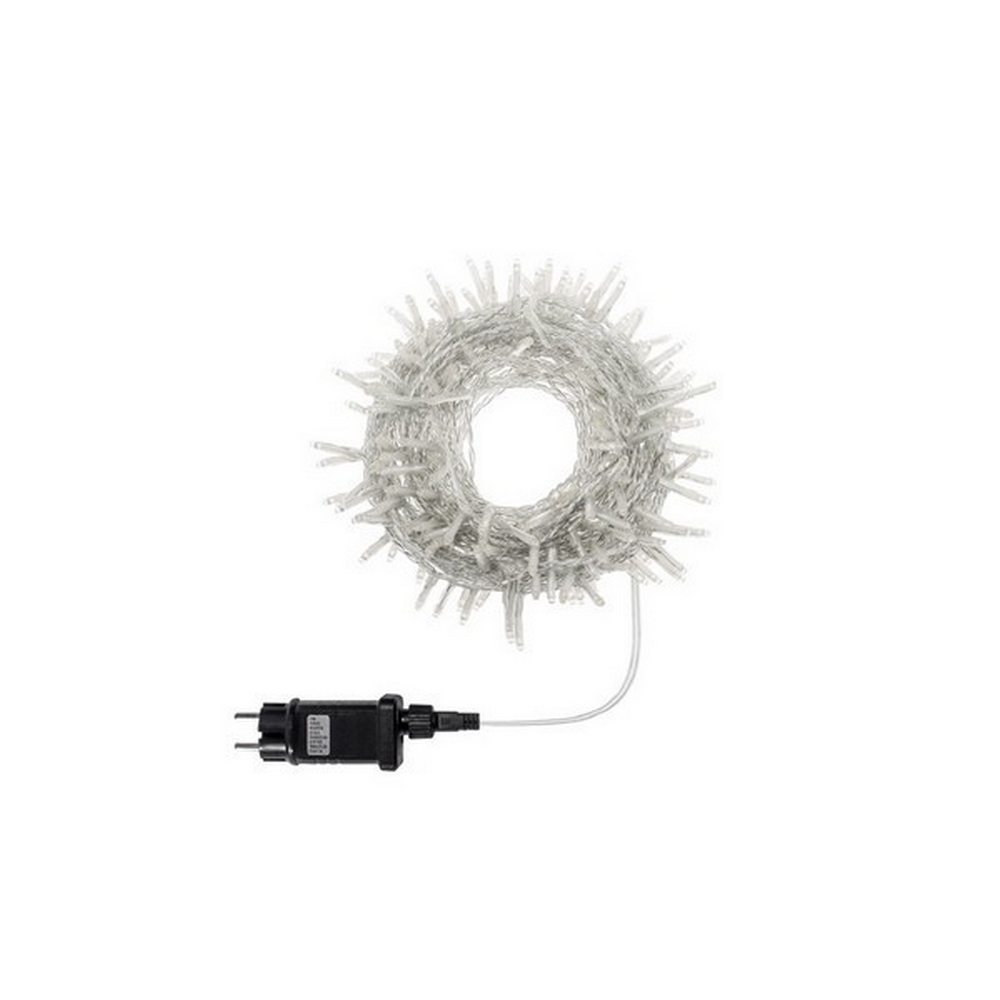 Catena di luci 9 metri da 180 Led Rosa con cavo trasparente Wisdom - Foto 1