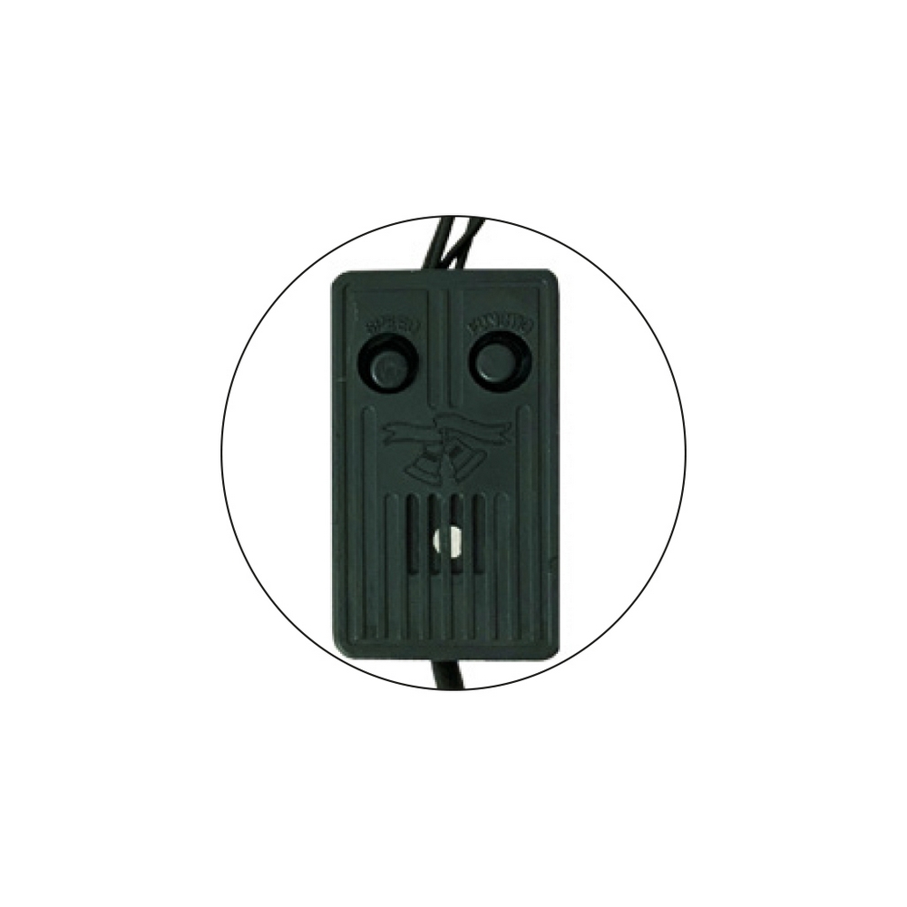 Catena di luci musicale 19 metri da 320 Led Bianco Freddo con cavo verde Wisdom - Foto 2