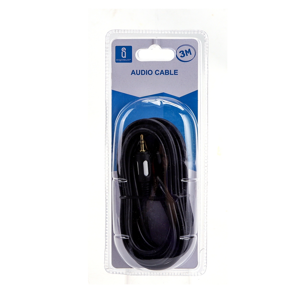 Cavo adattatore da Jack 3,5mm audio stereo a 2 RCA maschio 3m Aigostar - Foto 1