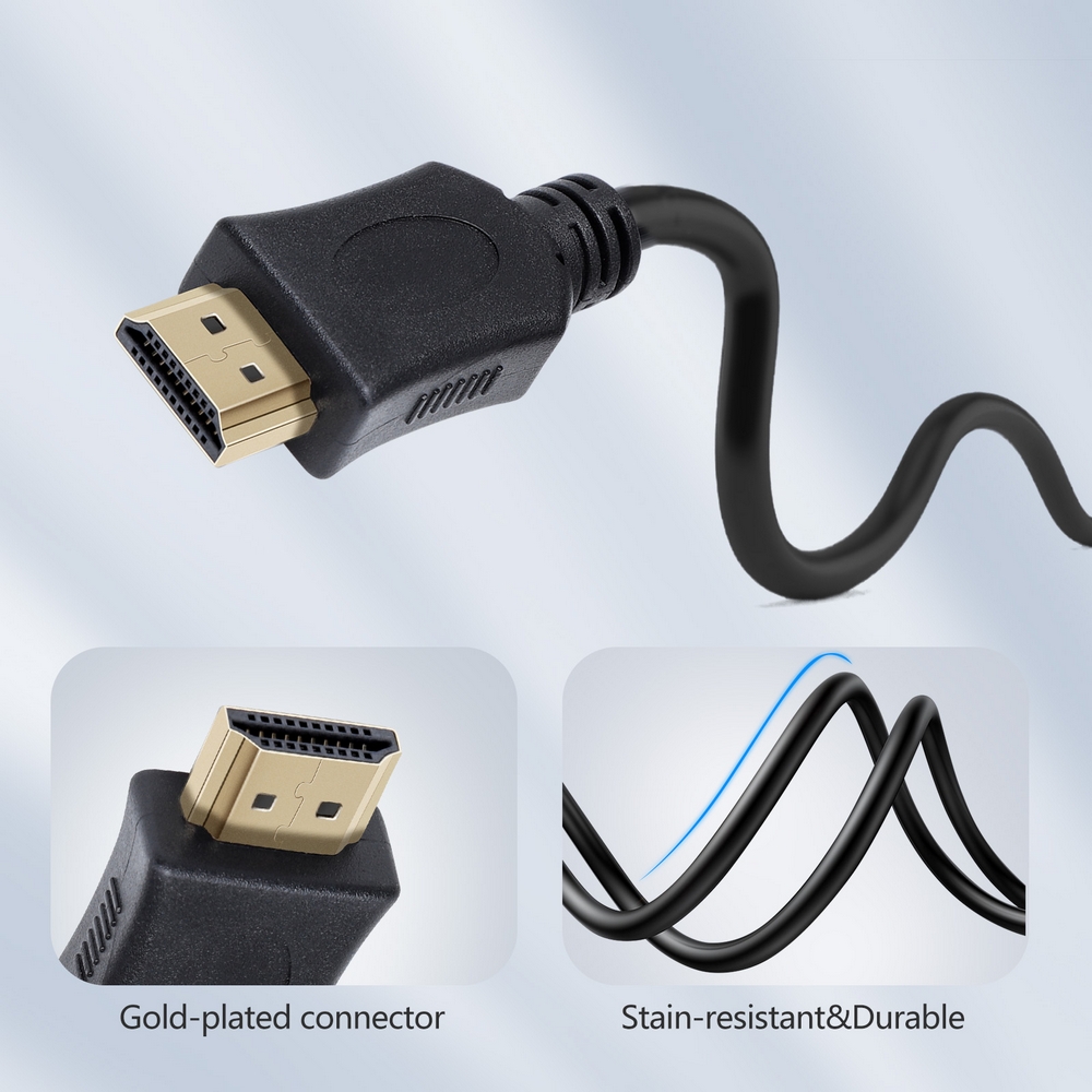 Cavo HDMI 3m con Ethernet nero Aigostar - Foto 1