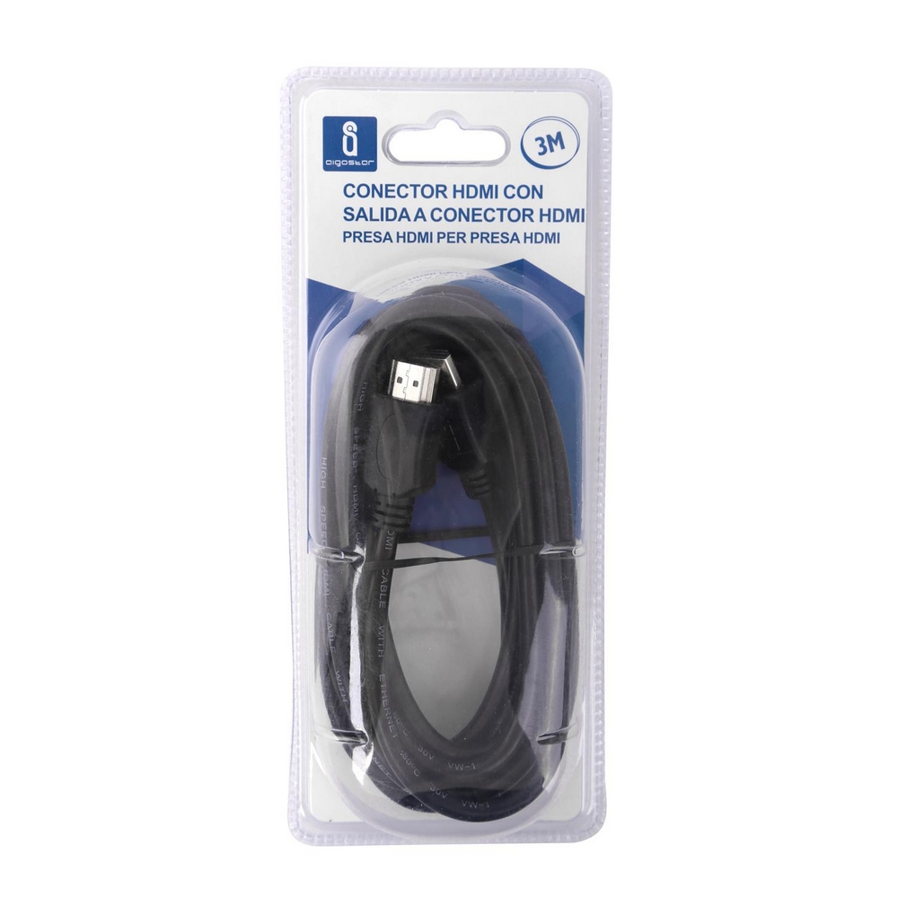Cavo HDMI 3m con Ethernet nero Aigostar - Foto 3