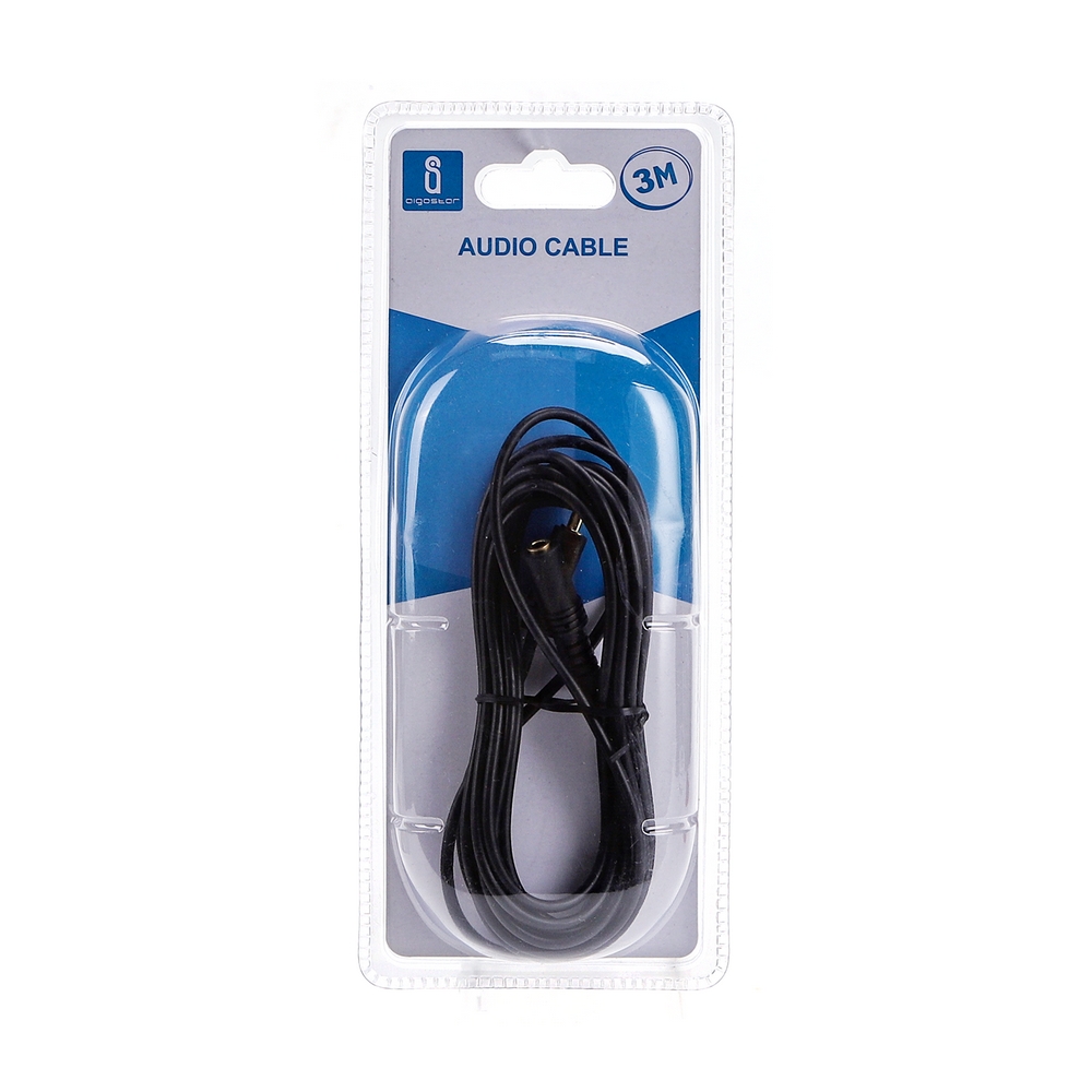Cavo prolunga audio stereo Jack 3,5mm maschio/femmina 3m Aigostar - Foto 1