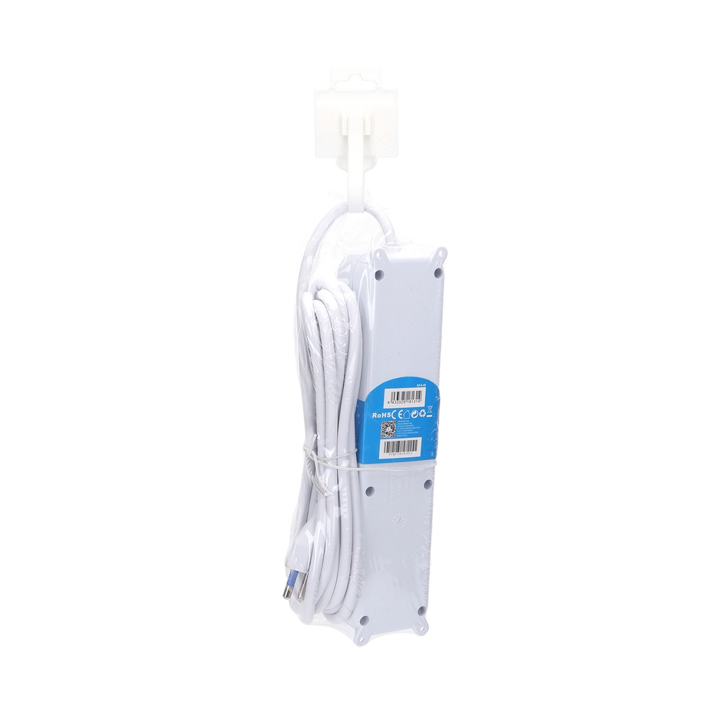Ciabatta multipresa elettrica 4 posti con cavo da 3m – 4 Prese Schuko+Bipasso Aigostar - Foto 3