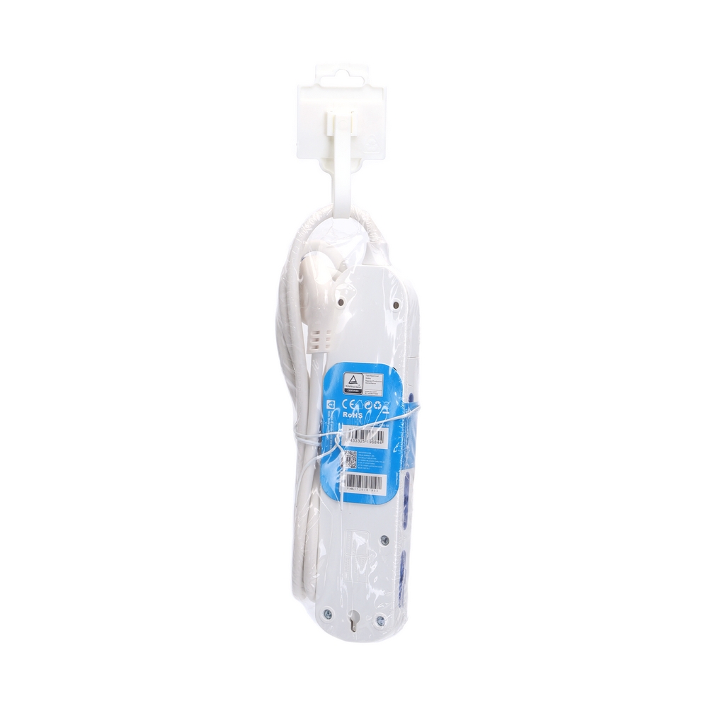 Ciabatta multipresa elettrica Slim 6 posti con cavo da 1,5m – 6 Prese Bipasso Aigostar - Foto 2