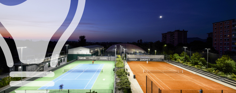 Come illuminare un campo da Tennis