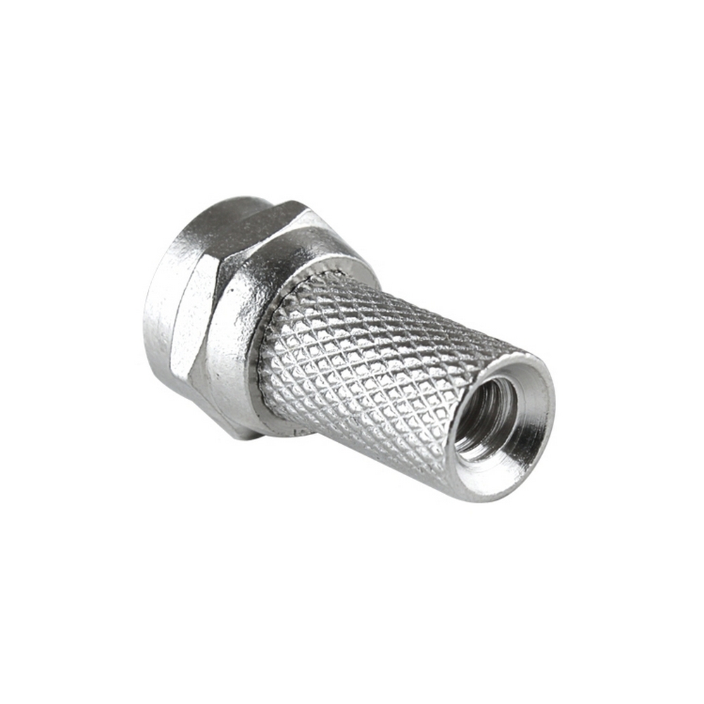 Connettore maschio tipo F Twist-On RG6/U coassiale Confezione 5pz Aigostar - Foto 1