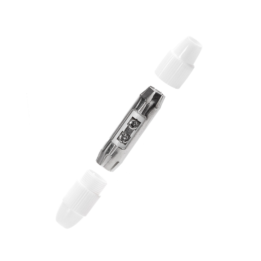 Connettore TV coassiale coppia maschio/femmina 9,5mm Confezione 2pz Aigostar - Foto 1