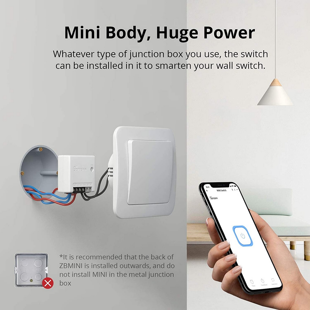 Interruttore Smart SONOFF ZB MINI ZigBee - Foto 2