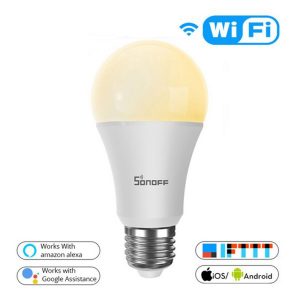 Foto principale Lampadina Led Smart SONOFF B02-B-A60 E27 9W WiFi Bianco Caldo e Freddo Dimmerabile