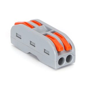 Foto principale Morsetti elettrici rapidi a levetta 2 in 2 posti bilaterali 2,5mm Confezione 2pz Aigostar