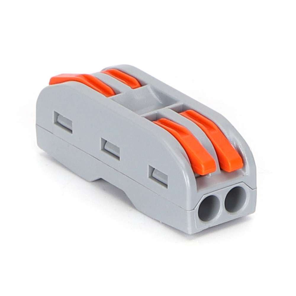 Foto principale Morsetti elettrici rapidi a levetta 2 in 2 posti bilaterali 2,5mm Confezione 2pz Aigostar