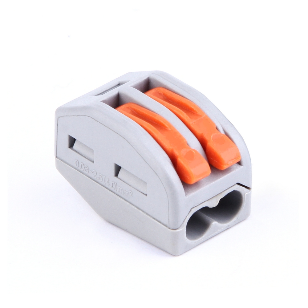 Foto principale Morsetti elettrici rapidi a levetta 2 posti unipolare 2,5mm Confezione 2pz Aigostar