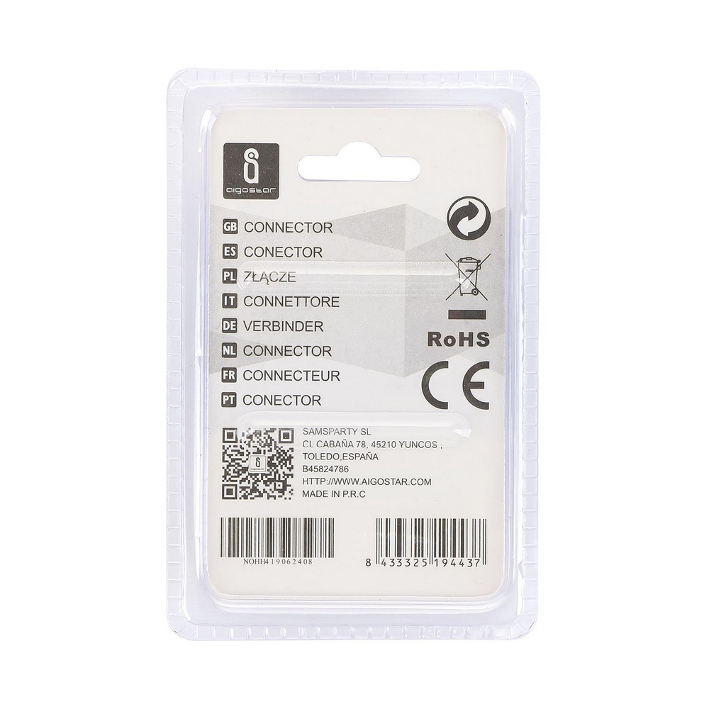 Morsetti elettrici rapidi a levetta 3 posti unipolare 4mm Confezione 2pz Aigostar - Foto 2