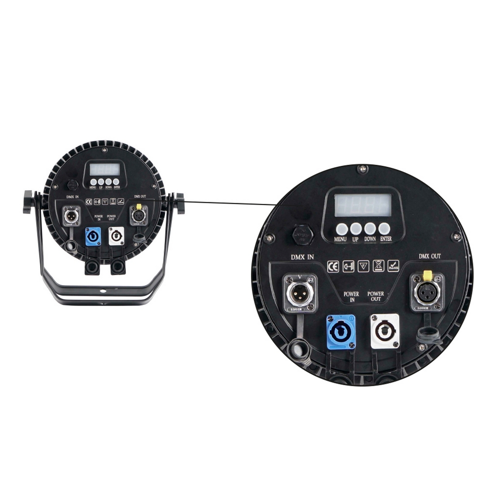 Par Led 18x10W RGBW 4 in 1 IP65 Wisdom - Foto 2