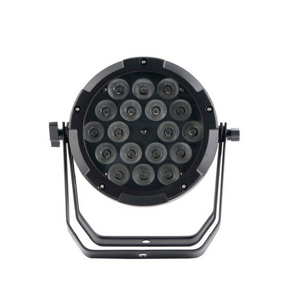 Par Led 18x18W RGBWAUV 6 in 1 ip65 Wisdom - Foto 1