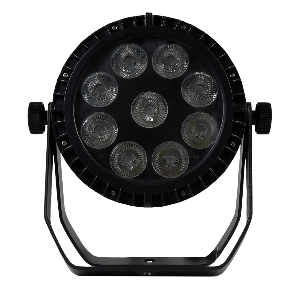 Par Led 9x10W RGBW 4 in 1 ip65 Wisdom - Foto 1