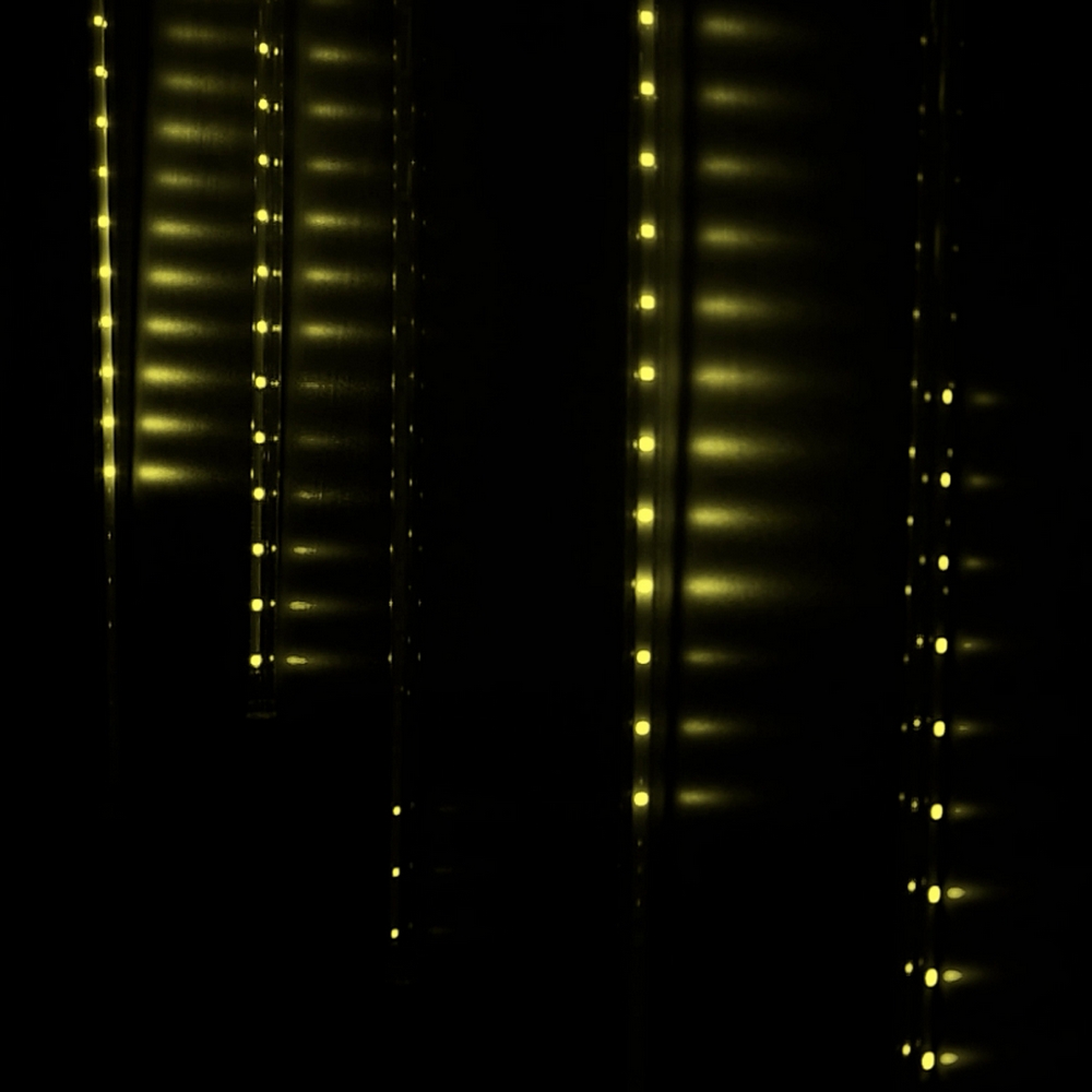 Pioggia di meteore luminose da 288 Led Bianco Caldo Wisdom - Foto 4