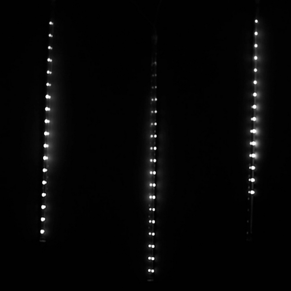 Pioggia di meteore luminose da 288 Led Bianco Freddo Wisdom - Foto 2