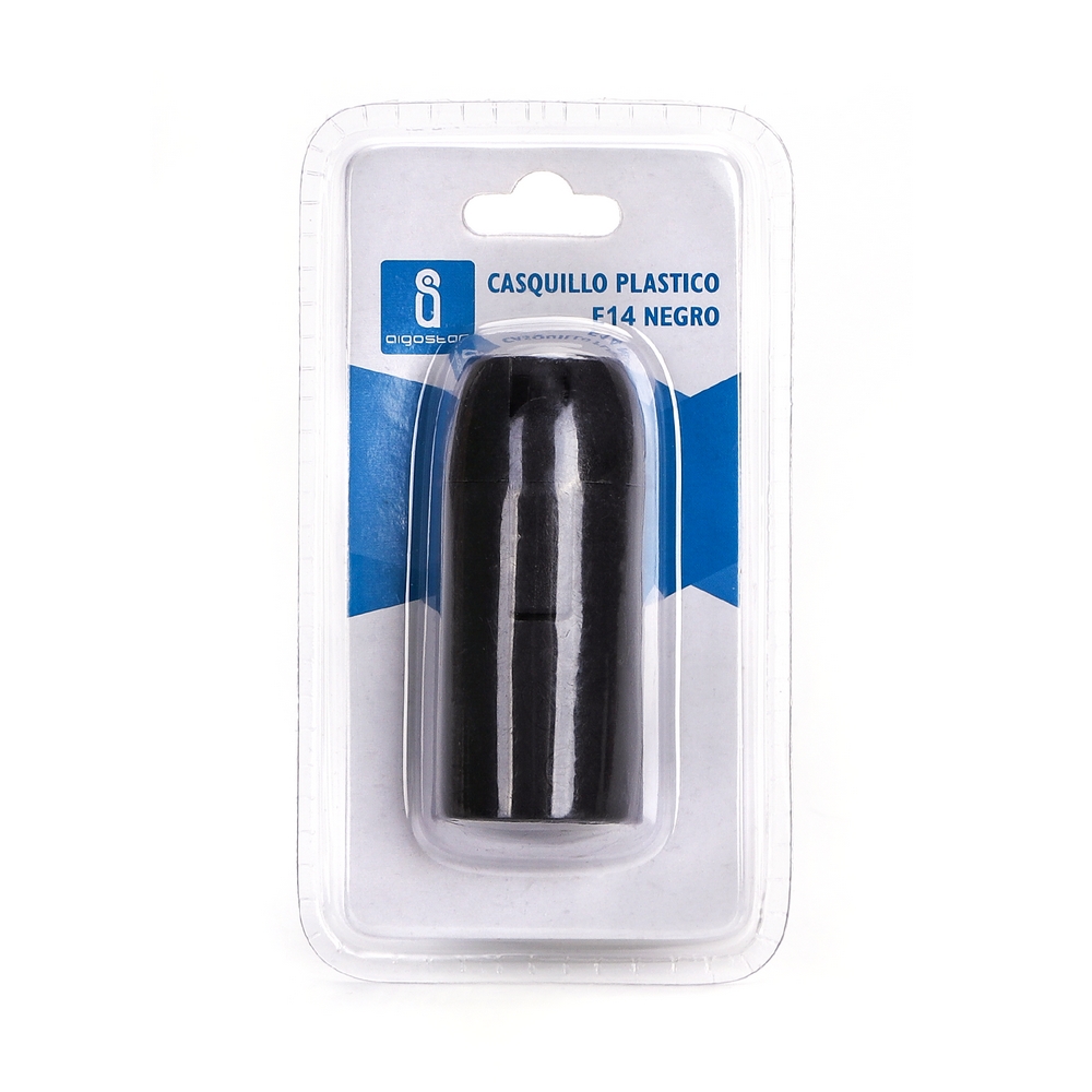 Portalampada E14 Nero 250V in Plastica Aigostar - Foto 3