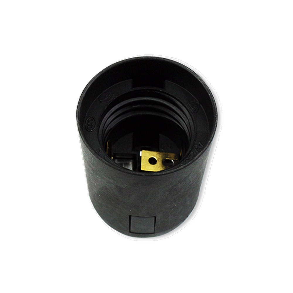 Portalampada E27 Nero 250V in Plastica Aigostar - Foto 1