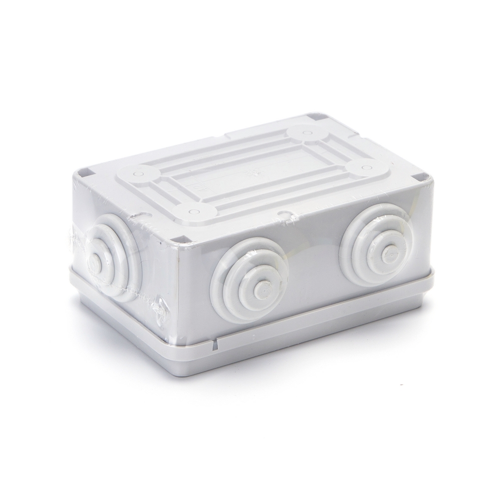 Scatola di derivazione stagna IP44 da superficie Rettangolare 120x80x50mm 6 passacavi Aigostar - Foto 3