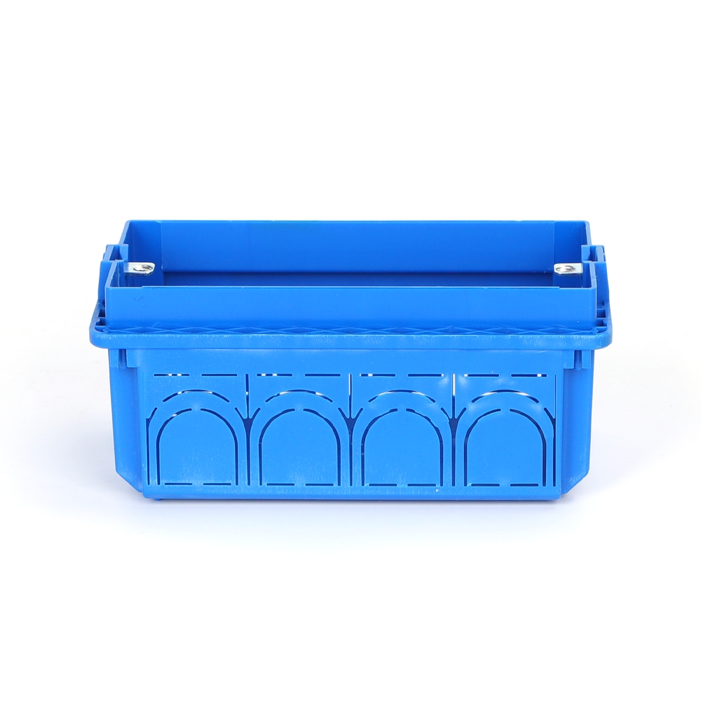 Scatola portafrutti 504 cassetta da incasso 4 moduli colore blu - Foto 1