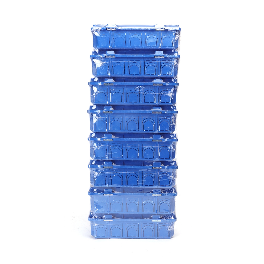 Scatola portafrutti 506 cassetta da incasso 6 – 7 moduli colore blu - Foto 3