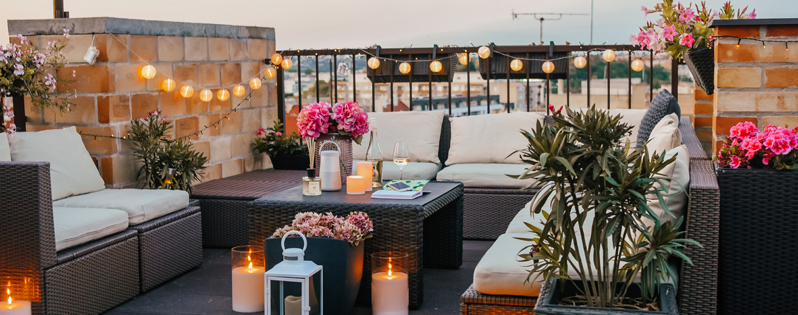 Soluzioni alternative e creative per illuminare un balcone buio