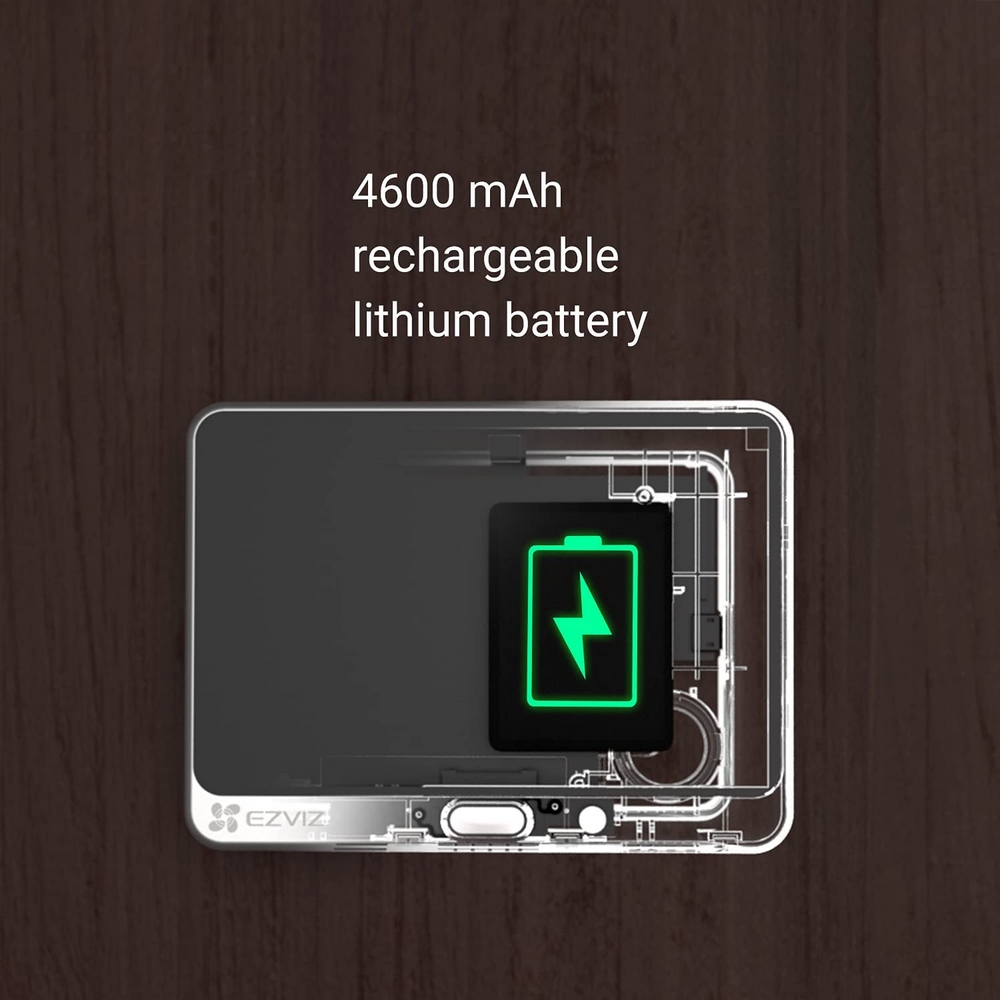 Spioncino Smart EZVIZ DP2C WiFi Full HD 1080p a batteria con videocitofono LCD campanello e audio bidirezionale - Foto 3