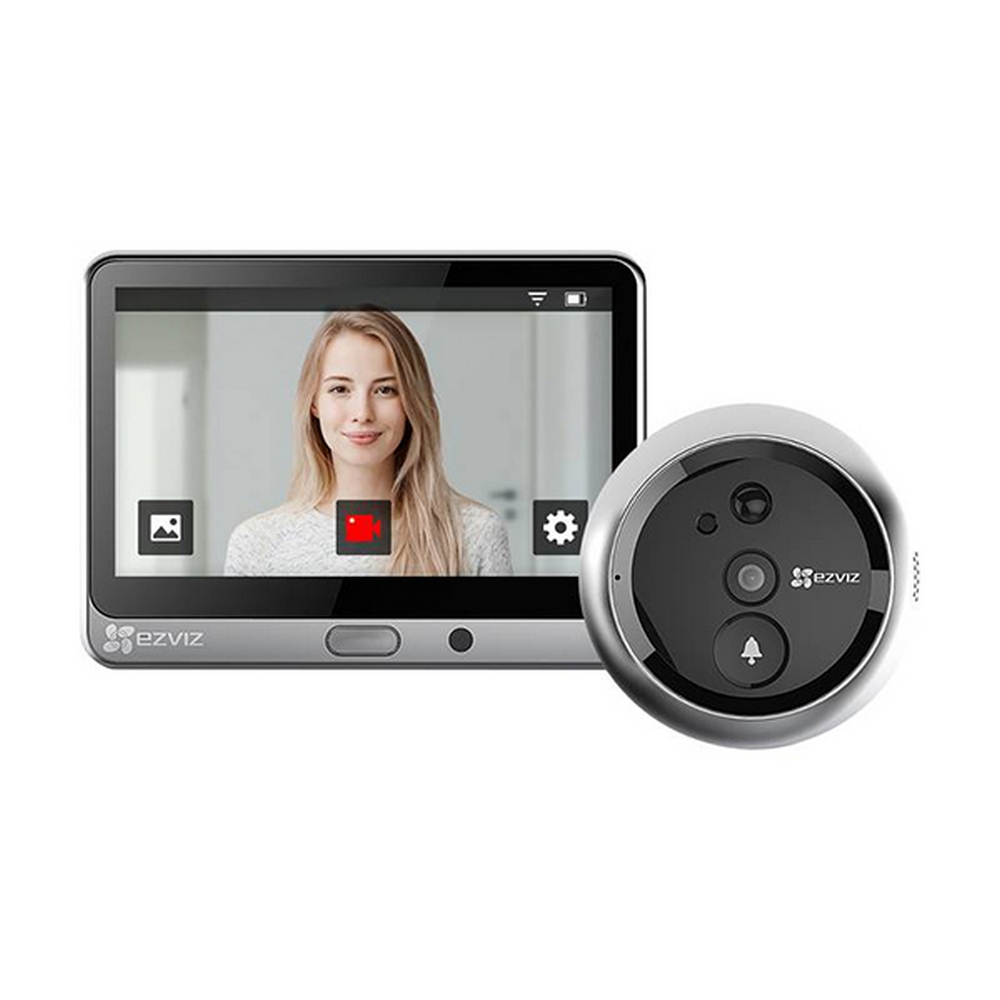 Foto principale Spioncino Smart EZVIZ DP2C WiFi Full HD 1080p a batteria con videocitofono LCD campanello e audio bidirezionale