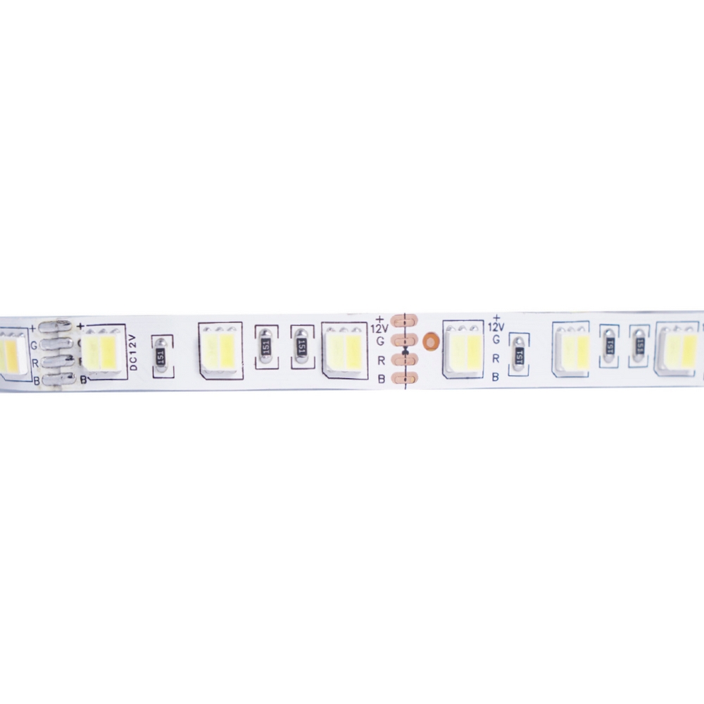 Striscia Led 12V 80W SMD 5050 5 metri IP20 CCT Temperatura colore regolabile 3000K-6000K Wisdom - Foto 1