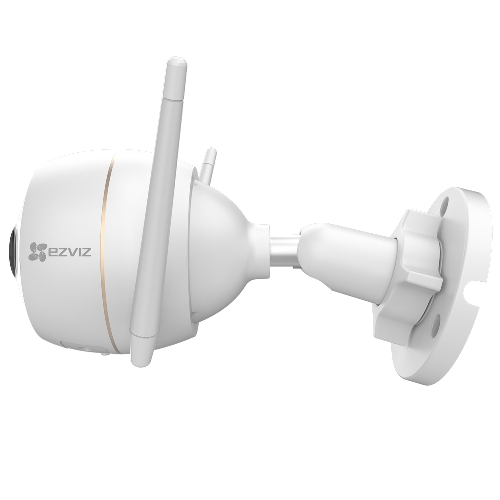 Telecamera di sorveglianza EZVIZ C3X Darkfighter WiFi doppio obbiettivo Full HD 1080p visione notturna a colori segnalazione luminosa e sonora per esterno - Foto 2