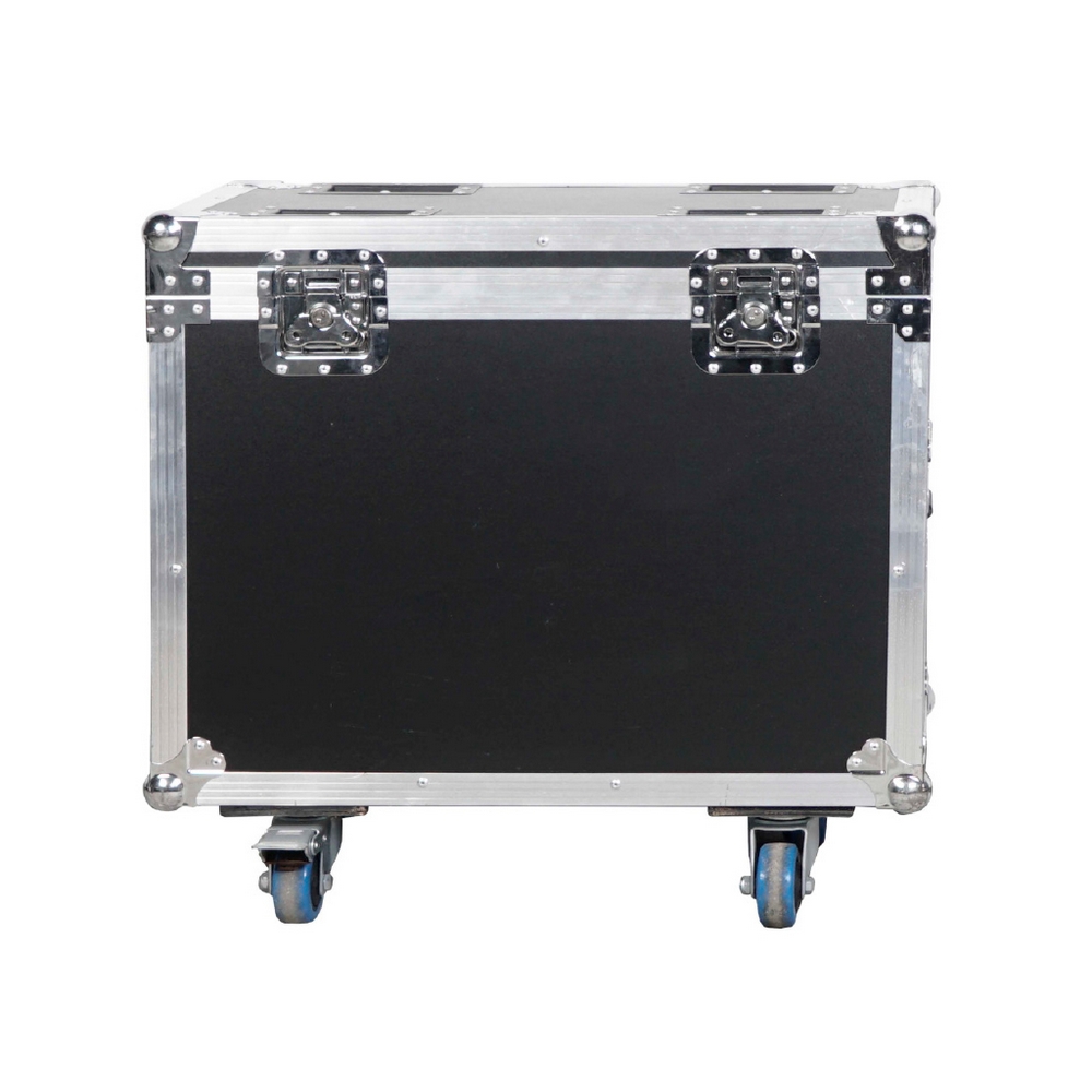 Testa mobile motorizzata Wash Led 648W (36×18) RGBWAUV in Flight case baule da 2 pezzi Wisdom - Foto 3