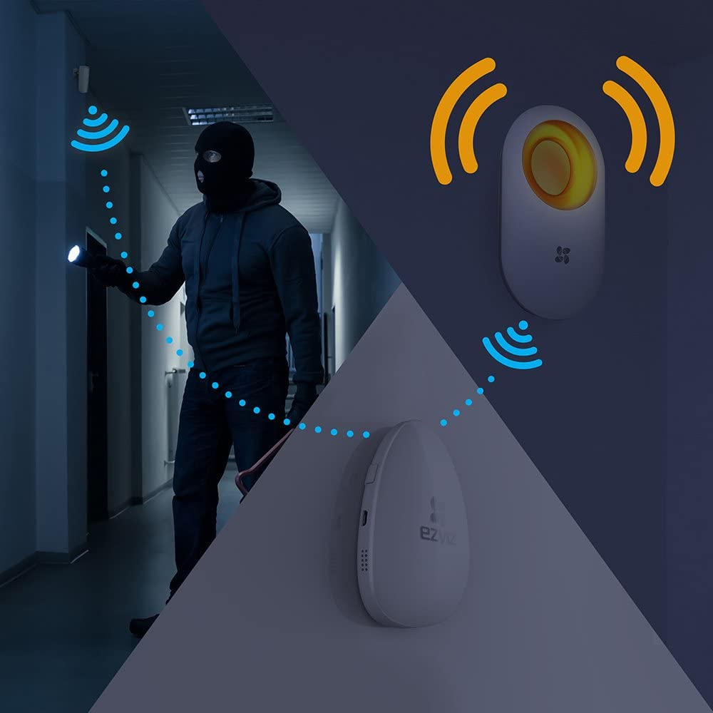 EZVIZ T1 Sensore infrarossi PIR a batteria da interno per sistema A1 A1S - Foto 7