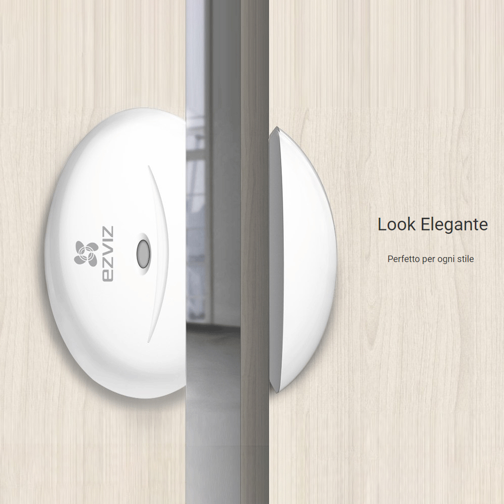 EZVIZ T2 Contatto magnetico per porte e finestre a batteria da interno per sistema A1 A1S - Foto 4