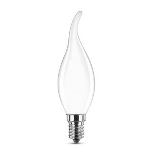 Foto principale Lampadina Led Opaca a Filamento E14 CL35 a colpo di vento 4W Bianco caldo 2700K Novaline