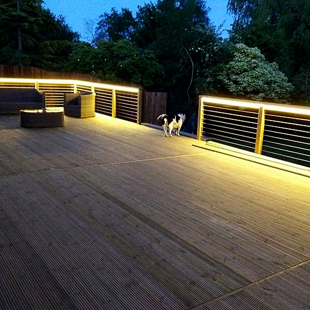 Striscia Led 12V 37W COB 5 metri IP65 Bianco Neutro 4000K Wisdom - Foto 4