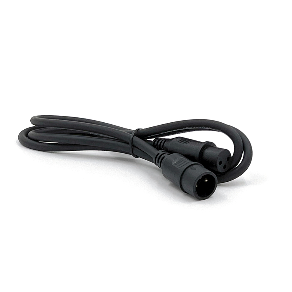 Foto principale Cavo DMX XLR Maschio Femmina 3 poli 1mt Nero Wisdom