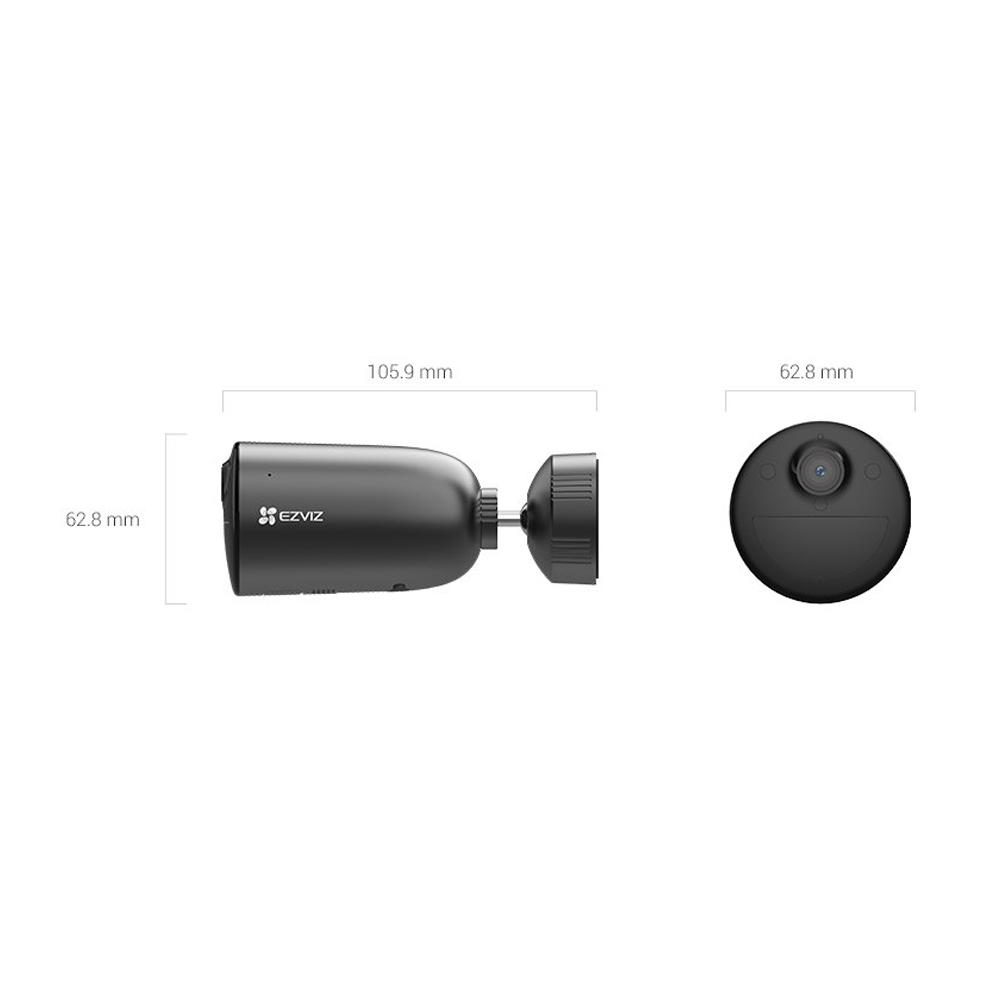 Telecamera di sorveglianza EZVIZ EB3 Full HD 1296p 2K a batteria visione notturna a colori per esterno - Foto 1