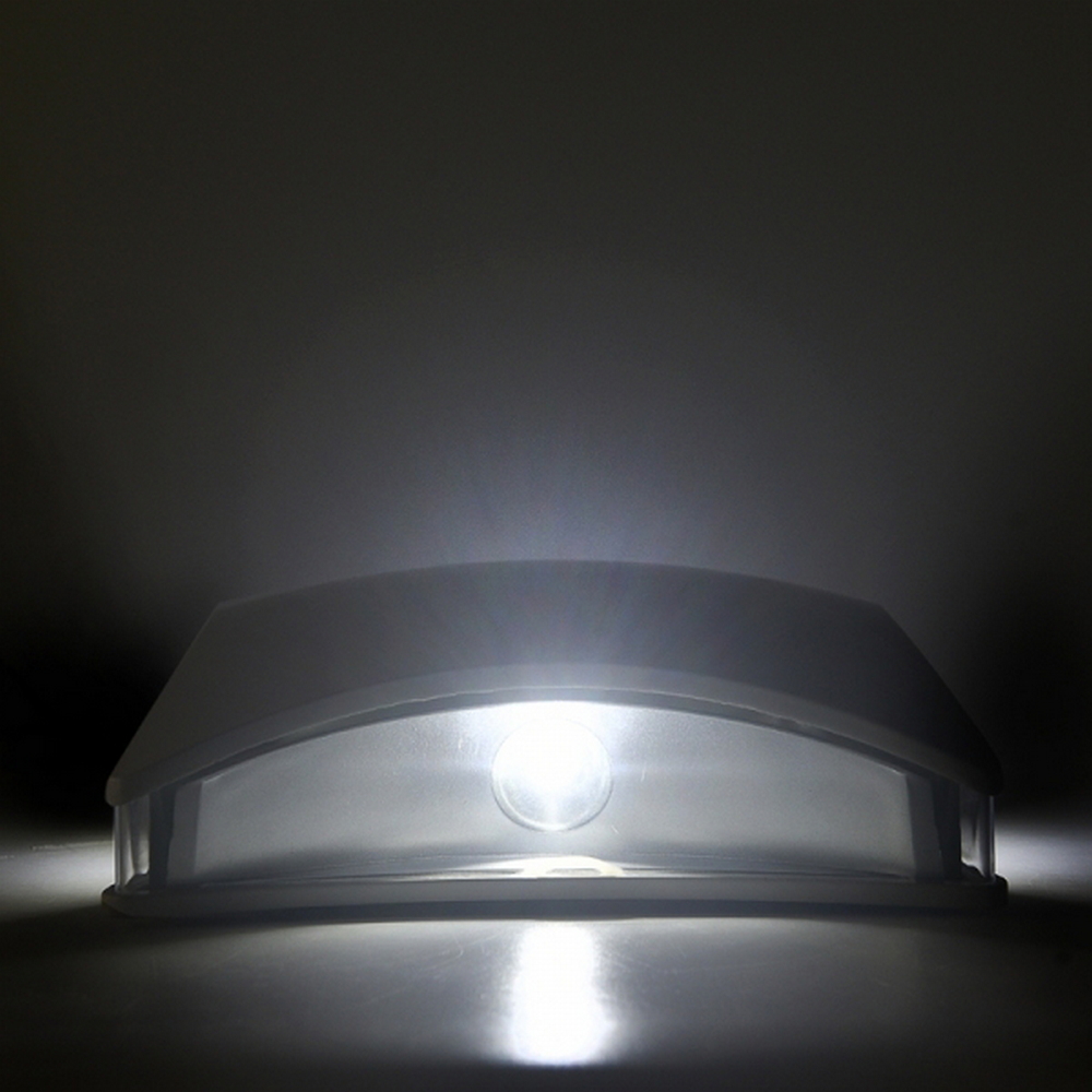 Applique Led da parete slim 4W quadrata Bianco Quadrupla emissione Bianco freddo 6500K Wisdom - Foto 4