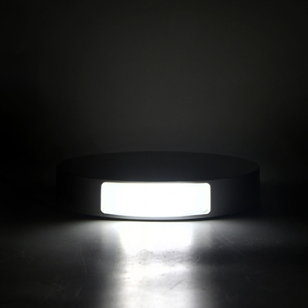 Applique Led da parete slim 6W rotonda Bianco Doppia emissione Bianco freddo 6500K Wisdom - Foto 4
