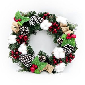 Decorazioni Natalizie Porta