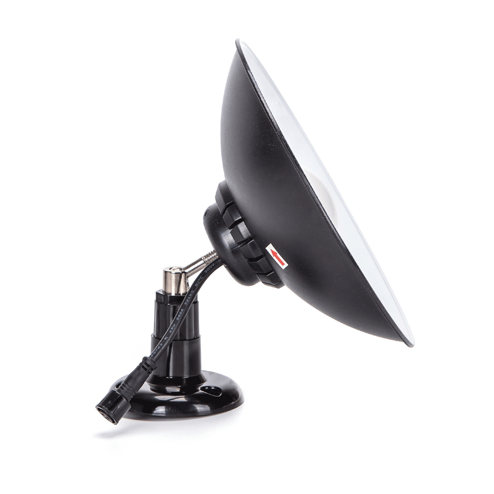Applique Led da parete 4W Nero con pannello solare e sensore crepuscolare e di movimento IP65 Dimmerabile temperatura colore regolabile con telecomando Aigostar - Foto 1