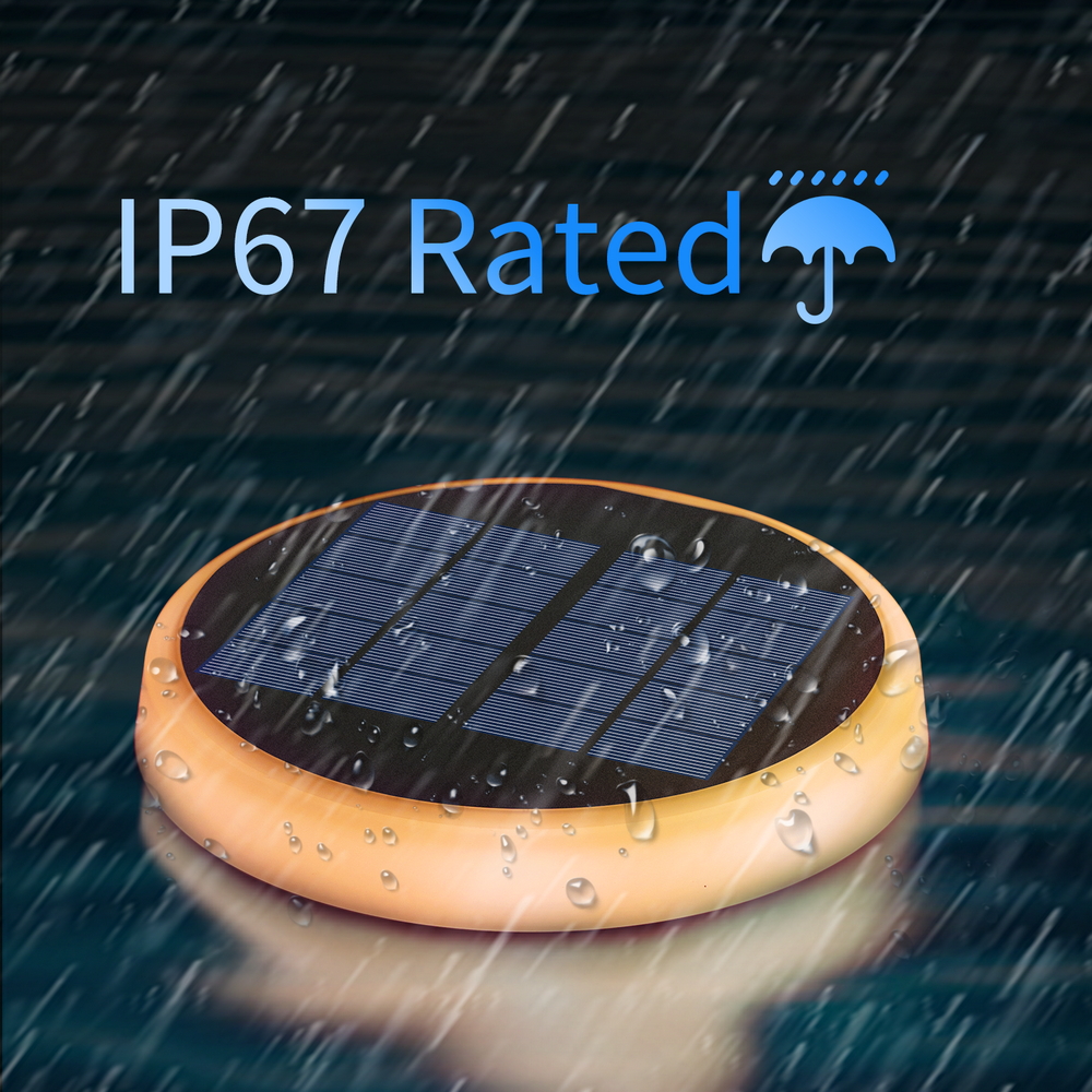 Faretto segnapassi Led 0,6W Bianco e Nero con pannello solare IP65 RGB con sensore crepuscolare Aigostar - Foto 3