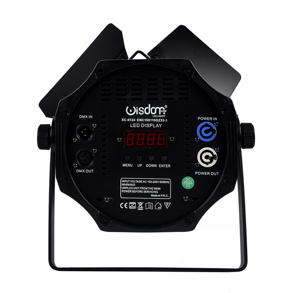 Faro teatrale PC Led COB 200W DMX 3200 – 6000K con alette Wisdom - Foto 3