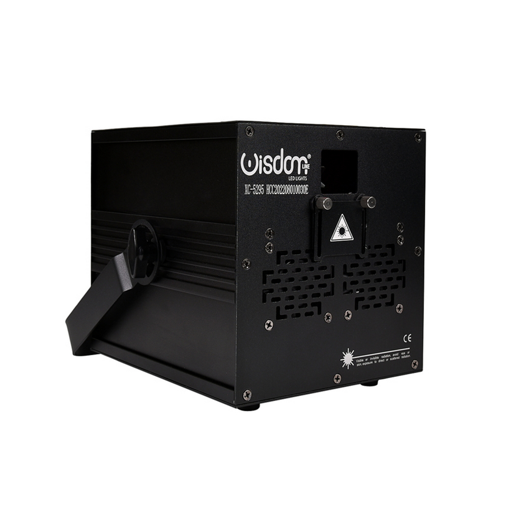 Foto principale Proiettore laser 5W DMX RGB Proiezione luce immagini scenografiche Wisdom
