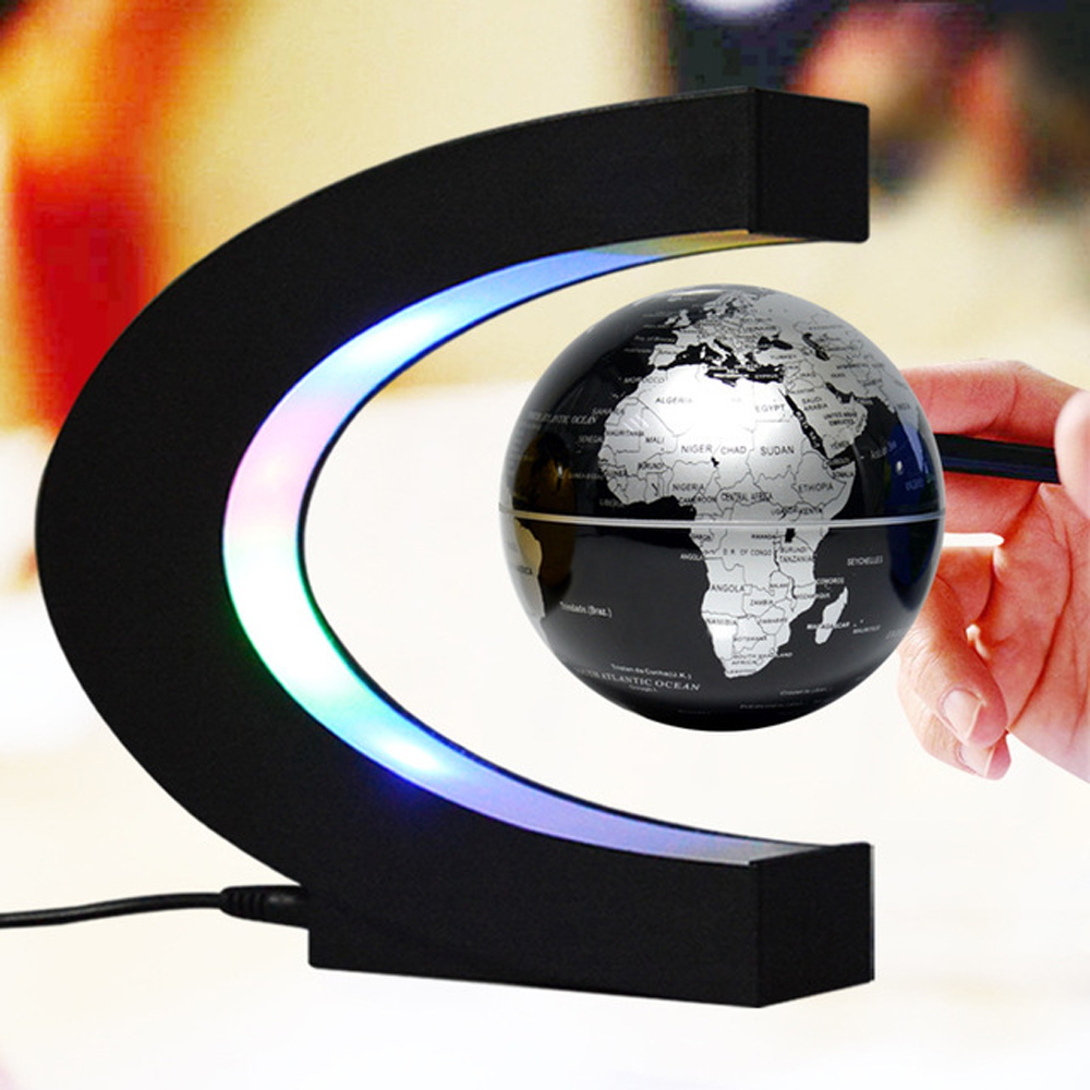 Lampada da tavolo Terra a levitazione magnetica gravitazionale 3D - Foto 3