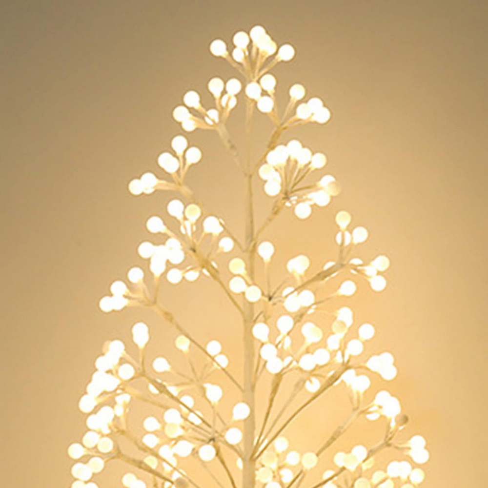 Albero luminoso led con tronco e base 1,50 metri IP44 Bianco caldo 3000K Wisdom - Foto 2