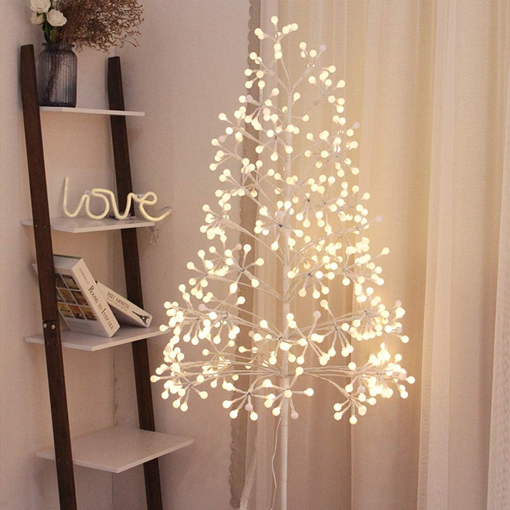 Albero luminoso led con tronco e base 1,50 metri IP44 Bianco caldo 3000K Wisdom - Foto 3